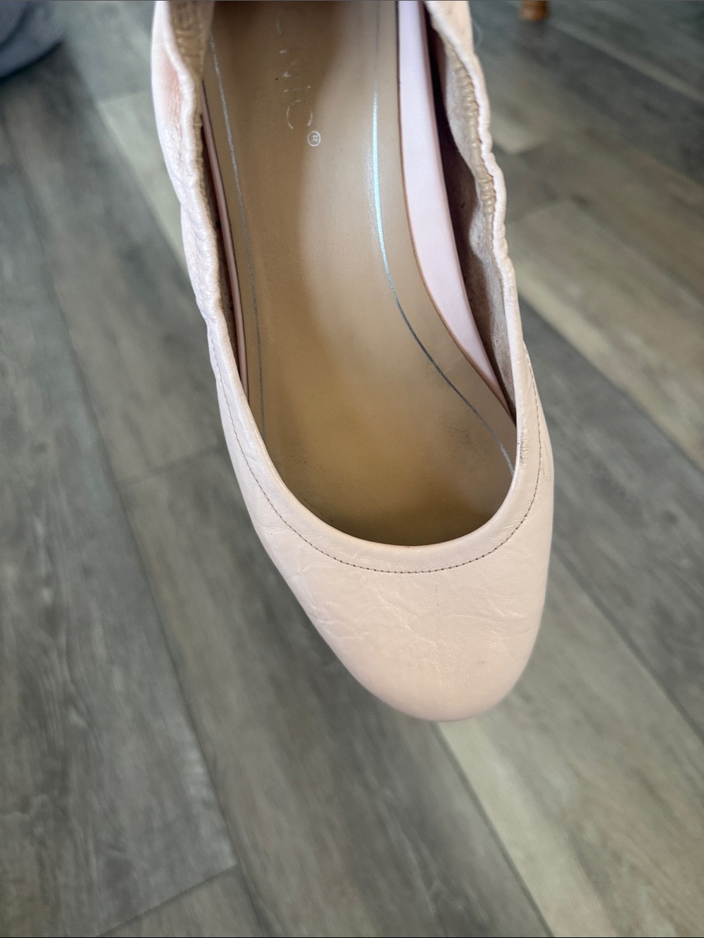 Vionic Ballet Flat in Light Blush Leather - Picture 6 of 11